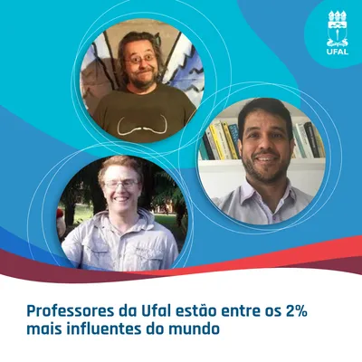 Imagem ilustrativa da imagem UFAL TEM 3 DOCENTES ENTRE OS 2% MAIS INFLUENTES DO MUNDO