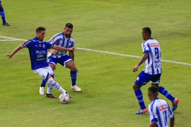 CSA e Jaciobá quando se enfrentaram no ano passado, pelo Campeonato Alagoano
