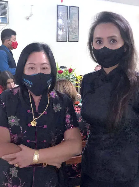 Dando start ao ano do boi, PEI LAN CHIANG+PEI FON receberam bacanas a granel na última sexta, no restô Dragão - brindando o ano novo chinês