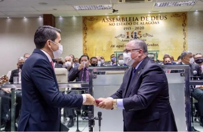Culto em ação de graças foi bastante concorrido na AD em Alagoas, com assembleianos eleitos em 2020