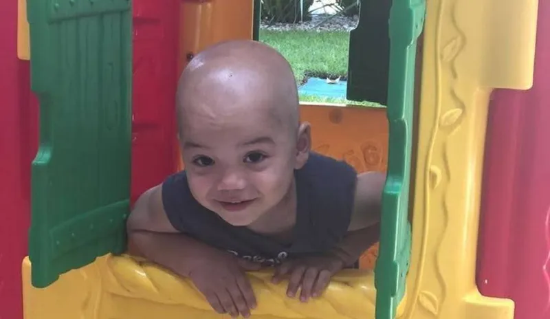 Ulisses dos Santos, de um ano e 11 meses, é um dos diagnosticados com leucemia em AL
