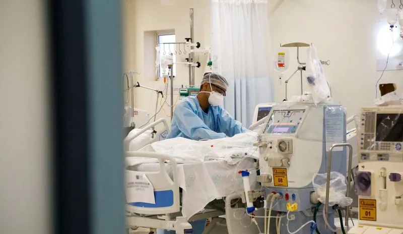 O índice que mais causa preocupação é a das vagas de UTI, com 84% da capacidade total ocupados