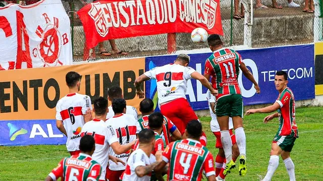 No duelo pelo Alagoano 2020, tricolores e regatianos empataram por 1 a 1, no Juca Sampaio, em Palmeira dos Índios