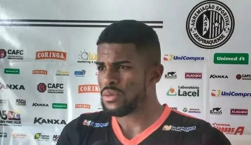 Zagueiro Caíque Baiano defenderá o ASA nas competições do Alvinegro desta temporada