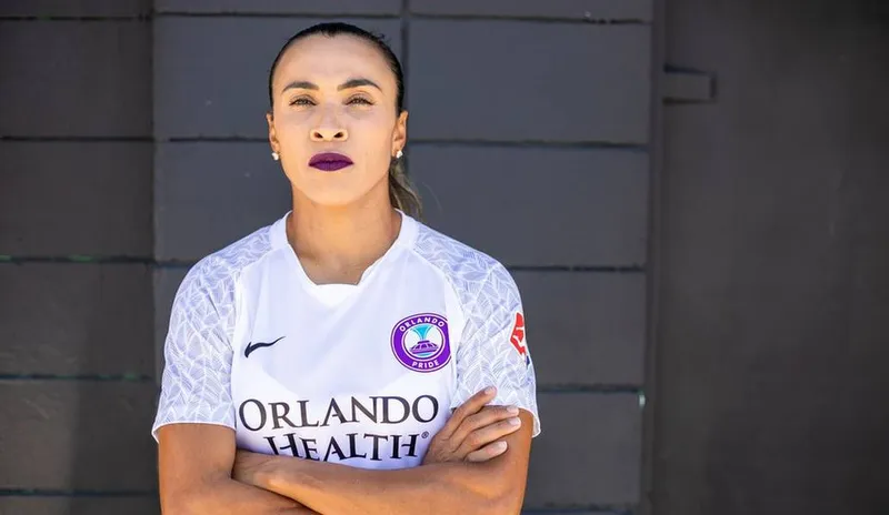 Agora com Green Card, alagoana Marta renova com Orlando Pride, dos EUA, até 2022