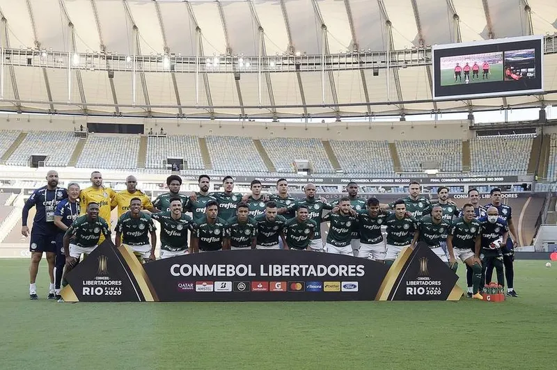 Palmeiras foi o campeão da Copa Libertadores, após disputar a final contra o Santos