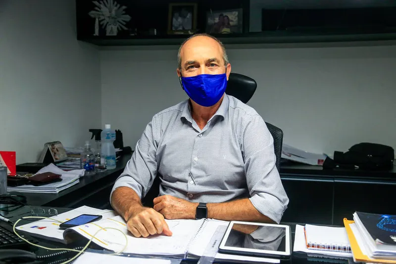 Presidente da Associação, Lusirlei Albertini