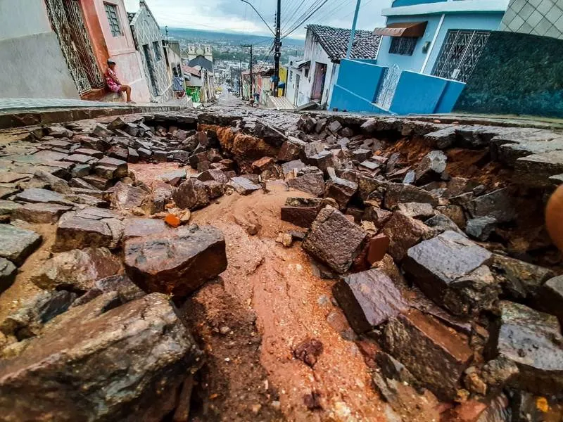 Imagem ilustrativa da imagem TEMPORAL PROVOCA ESTRAGOS EM PALMEIRA DOS ÍNDIOS