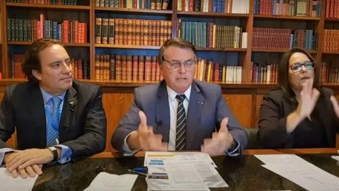 Imagem ilustrativa da imagem BOLSONARO COBRA INVESTIGAÇÃO SOBRE O GOVERNO DE RENAN FILHO