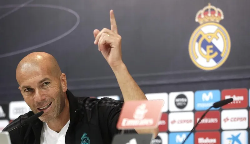 Real Madrid de Zinedine Zidane segue ostentando o posto de marca mais valiosa do futebol mundial