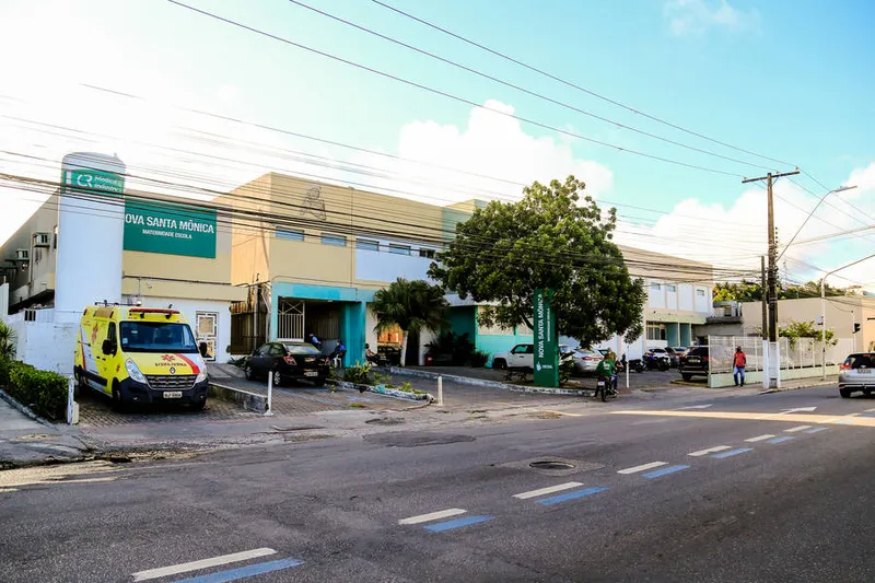 Maceió, 22 de março de 2021 
Maternidade Escola Santa Mônica, localizada na Av. Comendador Leão, S/N - Poço, Maceió. Alagoas - Brasil.
Foto:@Ailton Cruz