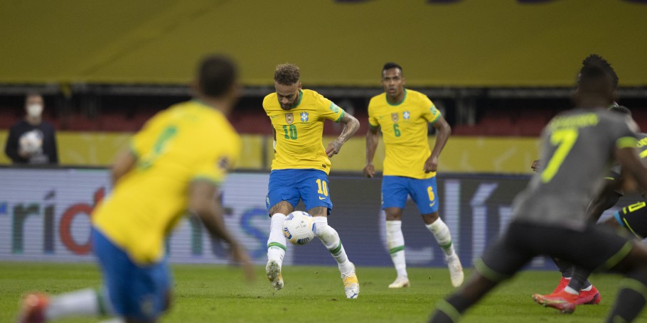 Imagem ilustrativa da imagem Já classificado, Brasil enfrenta Equador pela Copa América