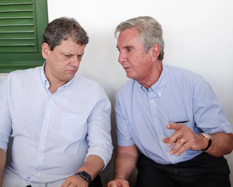 No encontro com Tarcísio, Collor destacou os investimentos federais em Alagoas

