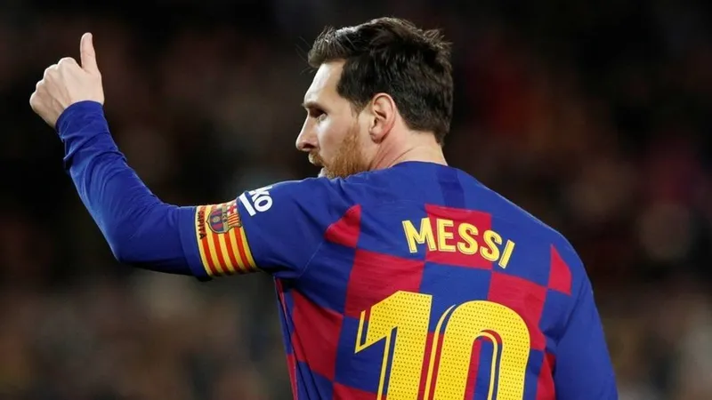 O Barcelona anunciou a saída de Messi após problemas na renovação de contrato