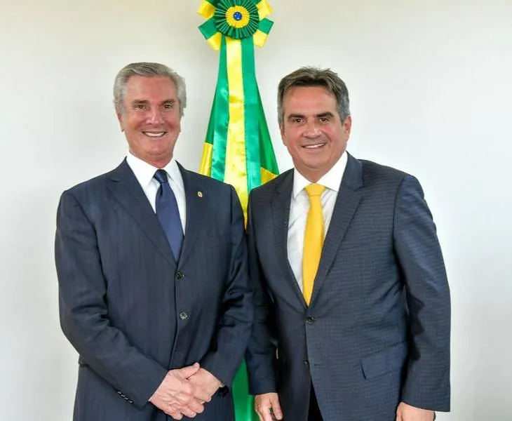 Senador Fernando Collor se reuniu em Brasília com o ministro da Casa Civil, Ciro Nogueira