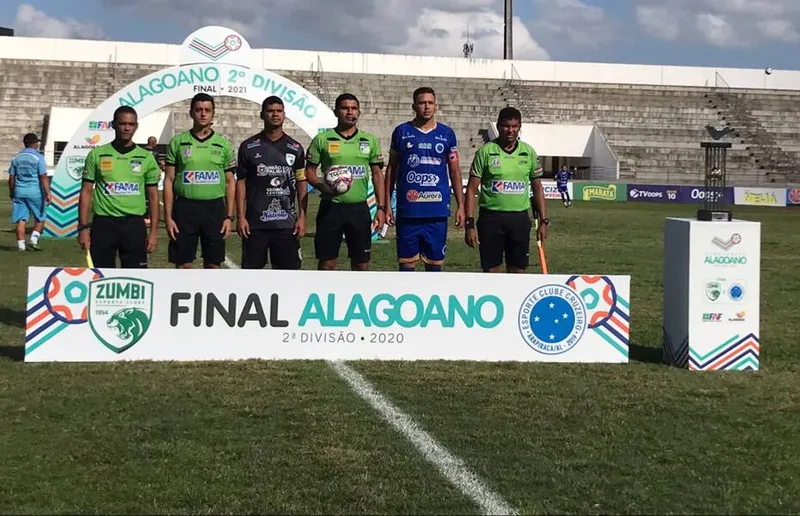 Cruzeiro e Zumbi fizeram partida de ida em Arapiraca