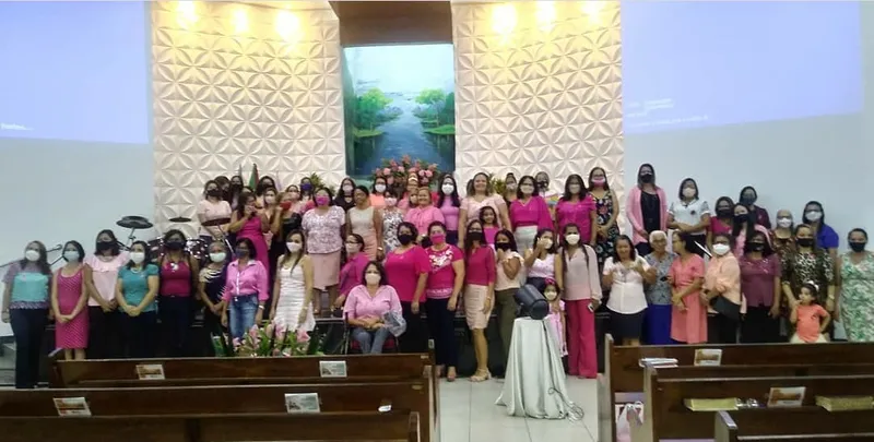 Culto é um desejo antigo da liderança da igreja e vinha sendo aguardado com expectativa pelo público feminino