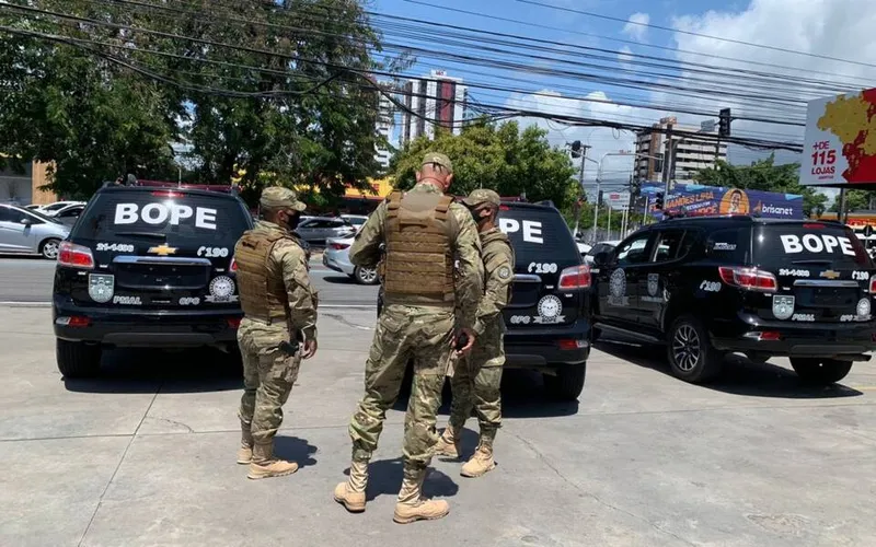 Militares do Batalhão de Operações Especiais estiveram no local e negociaram com suspeito