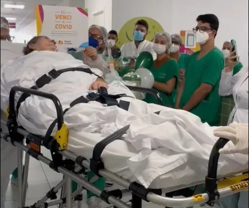 A partir de agora, a paciente Maria José Irineu ficará em home care, em sua residência, localizada em Rio Largo