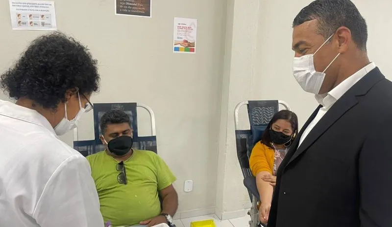 Imagem ilustrativa da imagem MORADORES DO B. BENTES PROMOVEM DOAÇÃO DE SANGUE