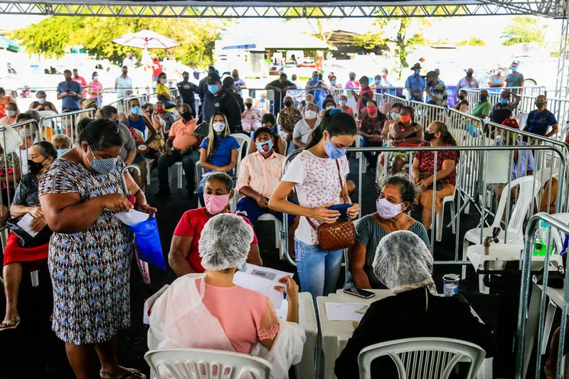 Maceió, 25 de março de 2021
Papodromo vira ponto de vacinação contra a Covid-19, no bairro do Vergel do Lago em Maceió. Alagoas - Brasil.
Foto:@Ailton Cruz