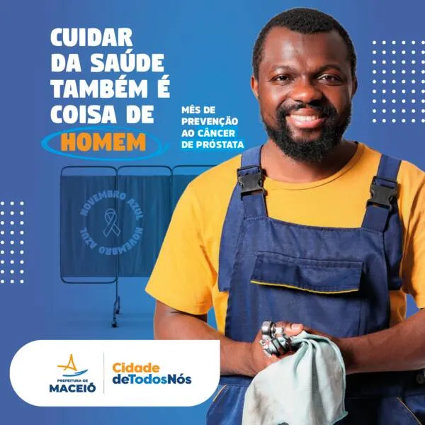 Imagem ilustrativa da imagem NOVEMBRO AZUL PROMOVE SAÚDE DO HOMEM