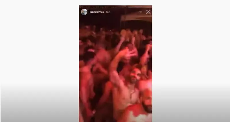 Pessoas que participavam da festa foram identificadas a partir de marcações nas redes