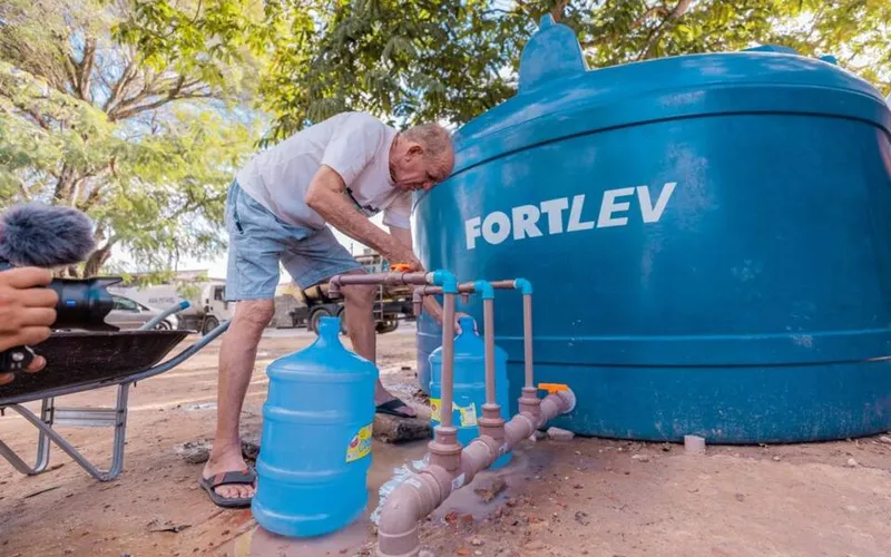 Imagem ilustrativa da imagem PREFEITURA MONITORA ABASTECIMENTO DE ÁGUA