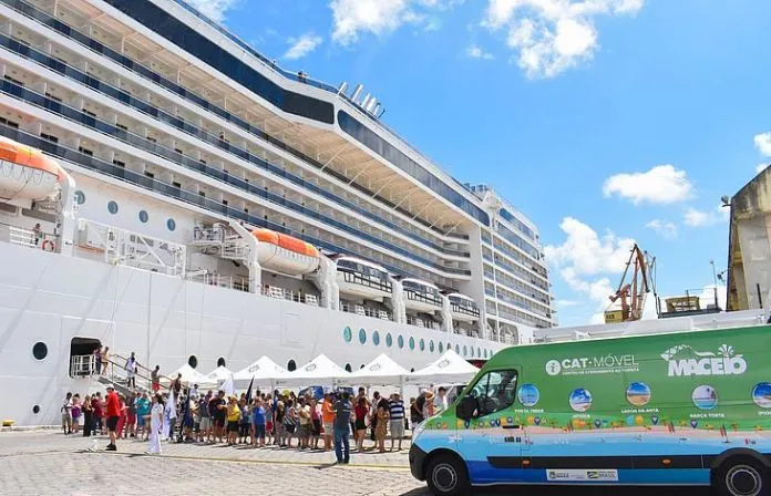 O setor de cruzeiros marítimos gerou cerca de US$ 154,5 bilhões de receita em 2019
