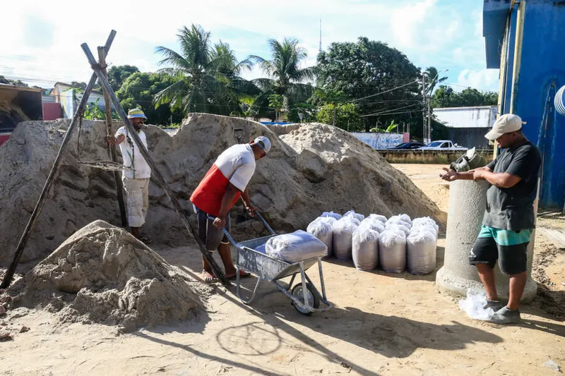 A parcela dos materiais apresentou variação de 1,23% em Alagoas no mês de janeiro