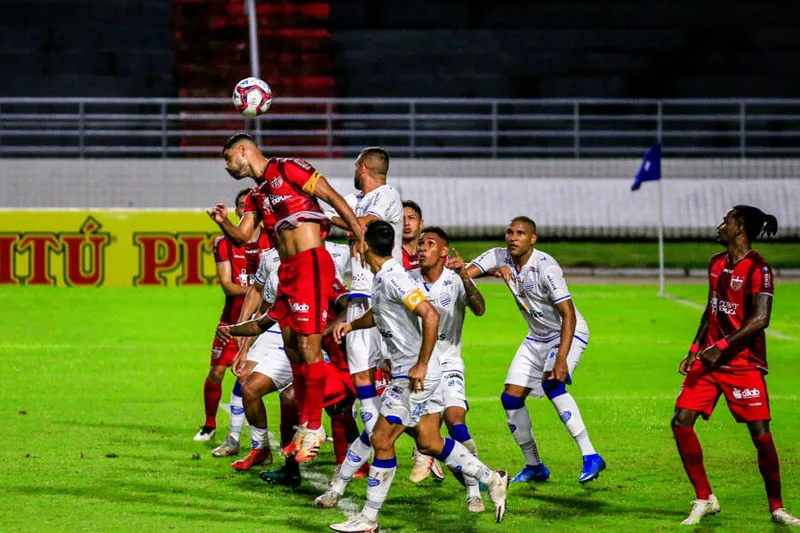 Maceió, 03 de julho de 2021
Lance do jogo entre CSA e CRB, partida válida pela 9ª rodada da Série B do Campeonato Brasileiro, realizada no Estádio Rei Pelé em Maceió, Alagoas - Brasil.
Foto: Ailton Cruz