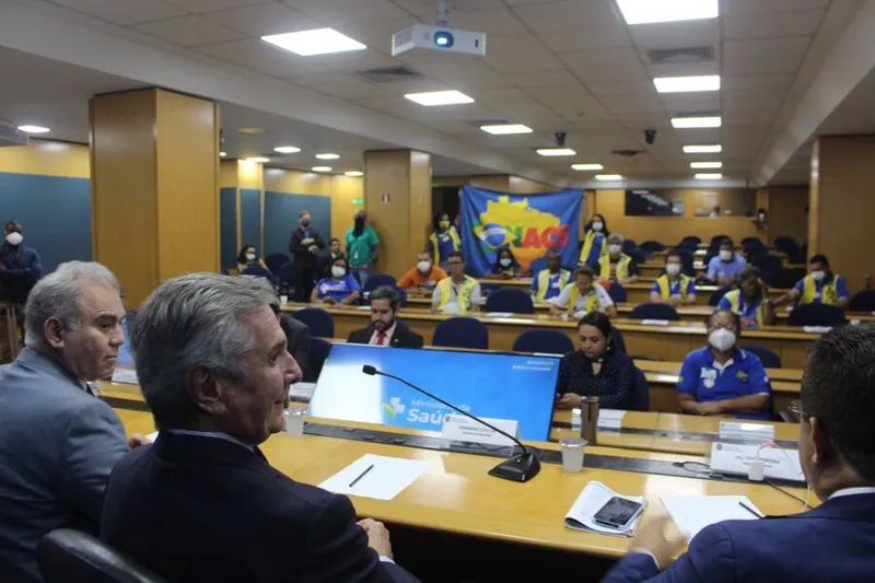 Collor mobilizou o ministro da Saúde, Marcelo Queiroga, que manifestou apoio à causa