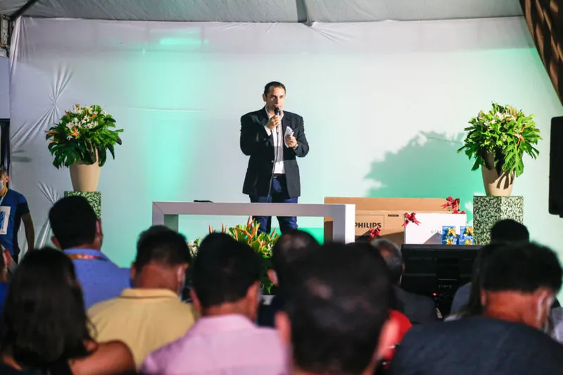 Maceió, 23 de dezembro de 2021
Confraternizaçao das Organização Arnon de Mello - OAM, no pátio da empresa em Maceió. Alagoas - Brasil.
Foto:@Ailton Cruz