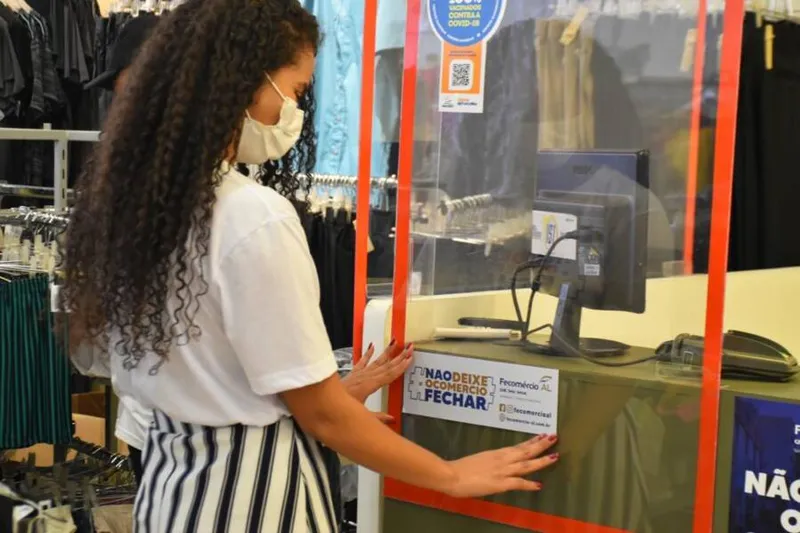 Fecomércio de Alagoas lança campanha sobre importância de medidas de biossegurança