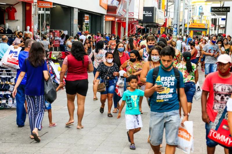O Centro da cidade foi apontado como a principal escolha de lugar para as compras