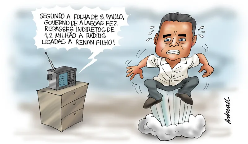 Imagem ilustrativa da imagem Charge de Adnael Silva - 04/05/2022