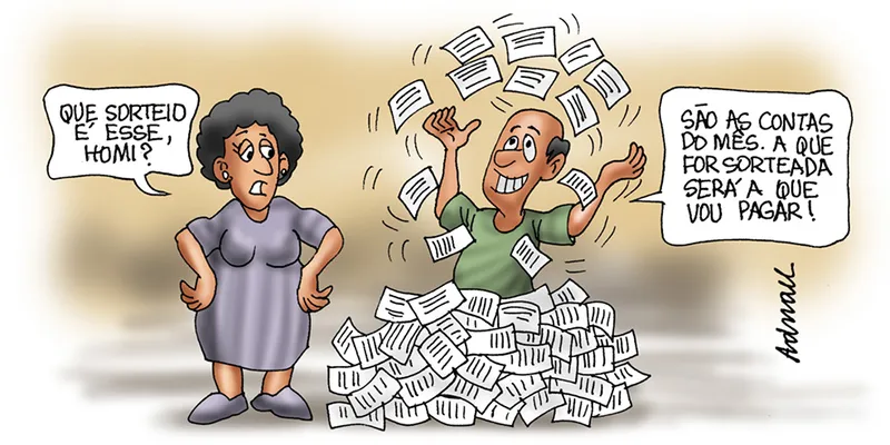 Imagem ilustrativa da imagem Charge de Adnael Silva - 06/05/2022