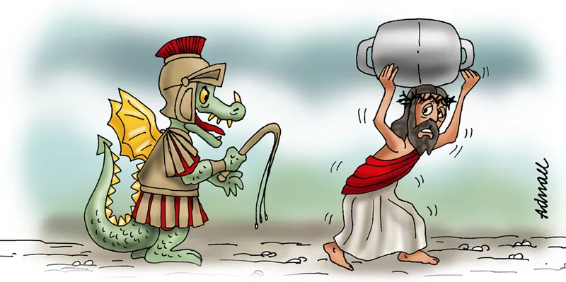Imagem ilustrativa da imagem Charge de Adnael Silva - 12/04/2022