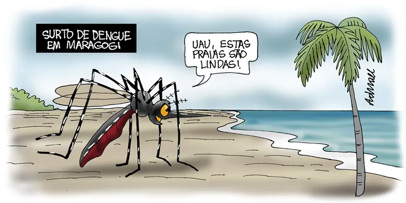 Imagem ilustrativa da imagem Charge de Adnael Silva - 12/05/2022