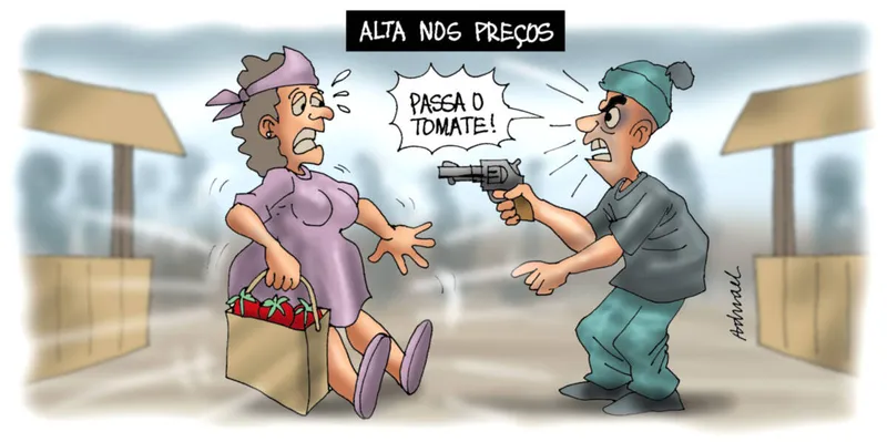 Imagem ilustrativa da imagem Charge de Adnael Silva - 13/05/2022