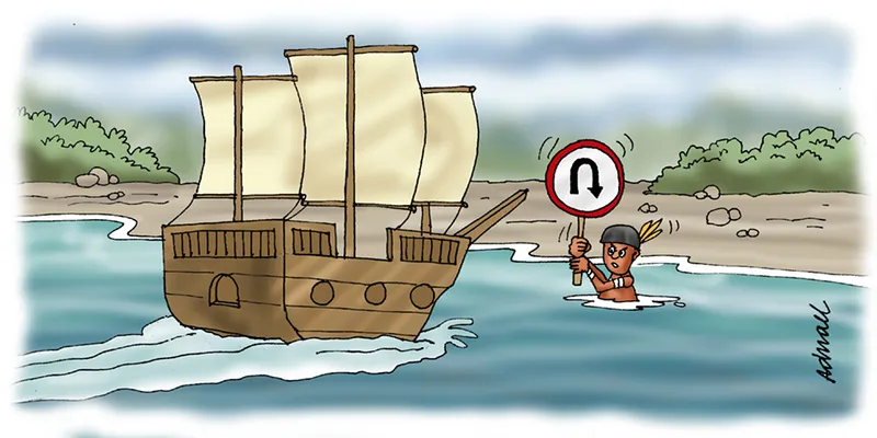 Imagem ilustrativa da imagem Charge de Adnael Silva - 22/04/2022