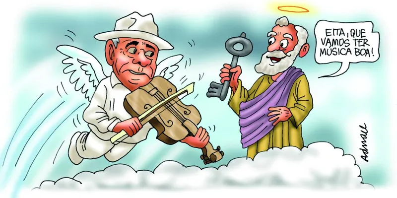 Imagem ilustrativa da imagem Charge de Adnael Silva - 23 e 24/04/2022