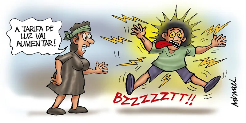 Imagem ilustrativa da imagem Charge de Adnael Silva - 27/04/2022