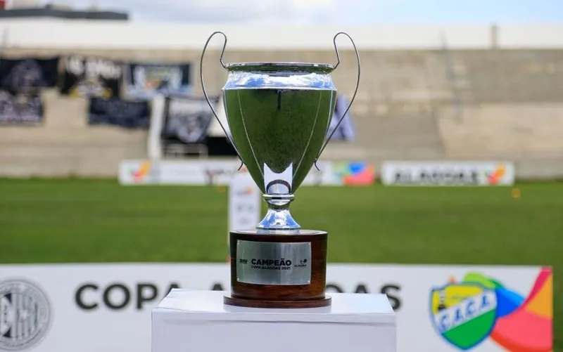 Taça da Copa Alagoas de 2021. Torneio começou no dia 12 de janeiro deste ano