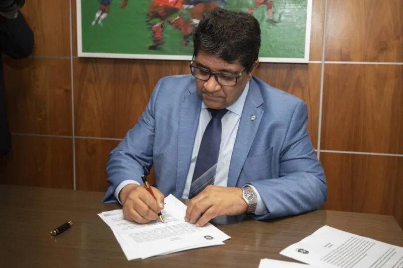 Ednaldo Rodrigues foi eleito presidente da CBF, nessa quarta, por unanimidade entre os presentes na votação
