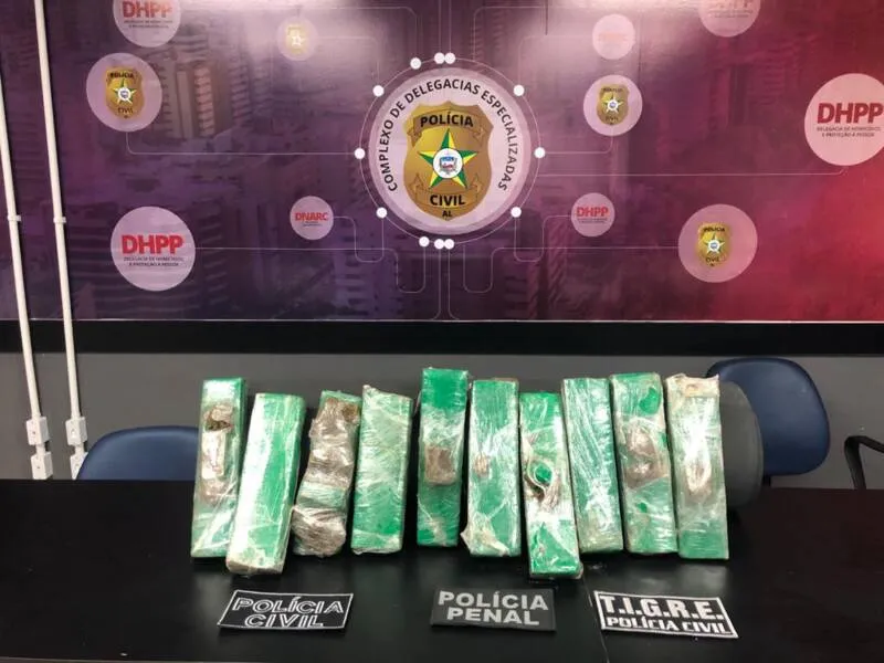Imagem ilustrativa da imagem FORÇAS POLICIAIS JÁ APREENDERAM 992,8 KG DE DROGAS ESTE ANO EM AL