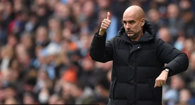 Técnico Pep Guardiola tem contrato com o Manchester City até 2023