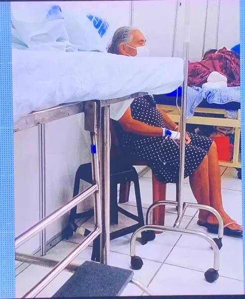 Imagem ilustrativa da imagem IDOSA DE 73 ANOS ESPERA HÁ 4 MESES POR CIRURGIA EM LEITO DO HGE