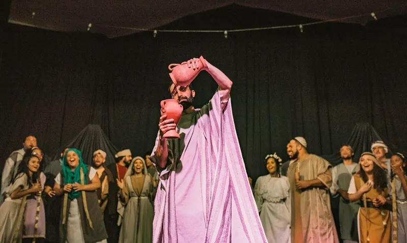 Direção voluntária e todo o grupo do musical convidam para a apresentação deste domingo, a primeira foi na quarta (13)