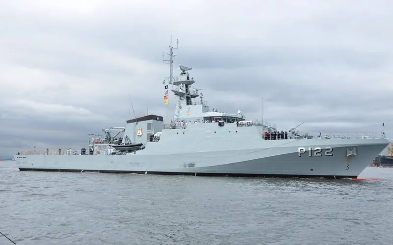 Imagem ilustrativa da imagem NAVIO-PATRULHA DA MARINHA ESTARÁ ABERTO À VISITAÇÃO HOJE NO PORTO DE JARAGUÁ